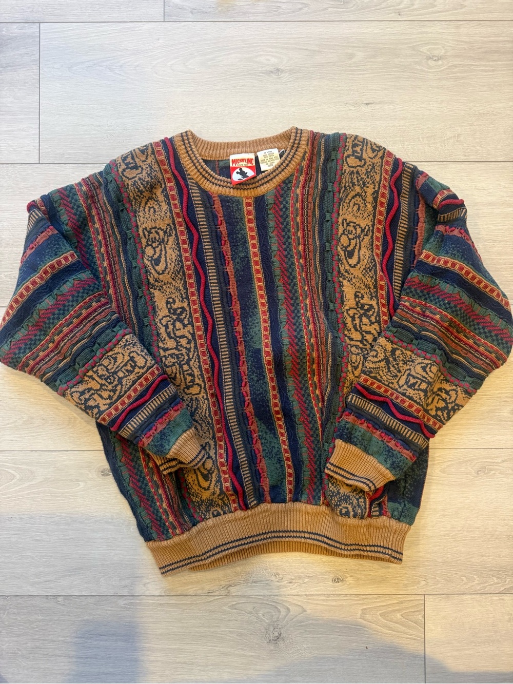 Vintage Disney Coogi Tigger Sweater UNISEX LARGE excellent condition